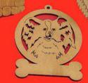 Papillon Dog Ornament