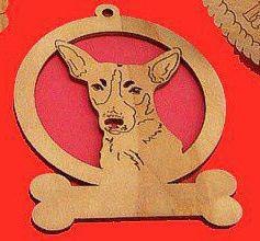 Rat Terrier Dog Ornament