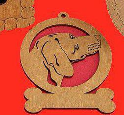 Weimaraner Dog Ornament