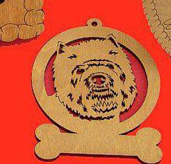 West Highland Terrier Dog Ornament