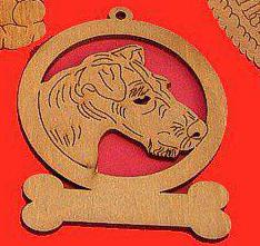Wire Hair Terrier Dog Ornament