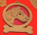 Wire Hair Terrier Dog Ornament
