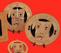 Doberman Uncropped Dog Desktop Clock