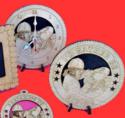 English Saddle Horse Desktop Clock