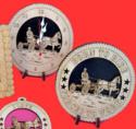 Horse and Buggy Horse Desktop Clock
