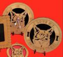 Pembroke Corgi  Dog Desktop Clock