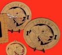 Sealyham Dog Desktop Clock