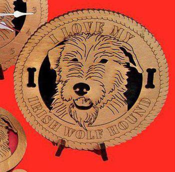 Irish Wolf Hound Dog Desktop Tribute