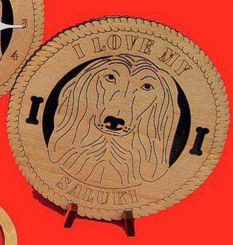 Saluki Dog Desktop Tribute