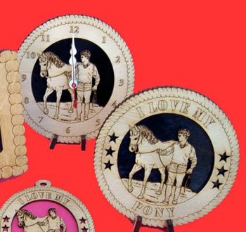 Boy Walking Horse or Pony Desktop Tribute