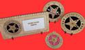 Eastern Star Wood Christmas Ornament