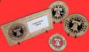 Liberty Bell Wood Christmas Ornament