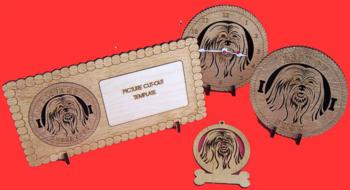 Lhasa Apso Picture Frame