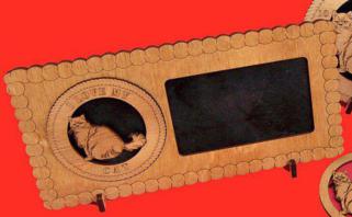 Persian Cat Picture Frame