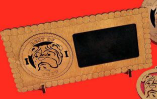 English Bull Dog Picture Frame