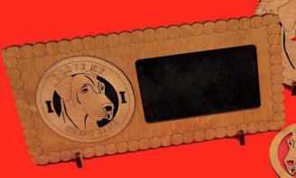 Great Dane Uncroped Dog Picture Frame