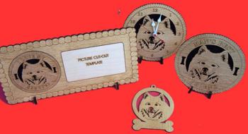Samoyed Picture Frame