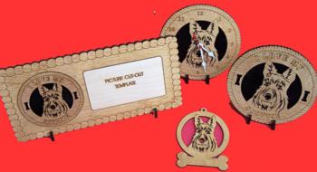 Scottie Picture Frame