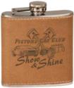 6oz Leather Stainless Steel Flask