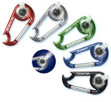 Carabiner Bottle Opener Pinch Light