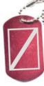 Scuba Diving Flag Dog Tags