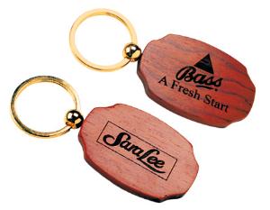 Executive Wood Key Chain