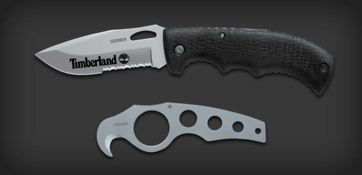 Gerber Gator II - Drop Point, Serrated + Gut Hook Knife