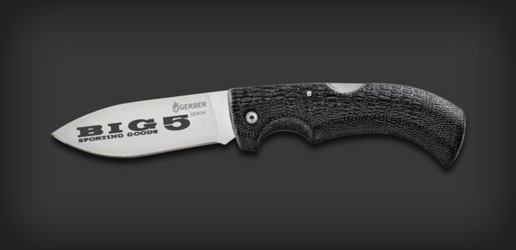 Gerber Gator - 154CM, Drop Point, Fine Edge Knife