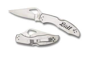 Spyderco Byrd Meadowlark Stainless Handle BY04