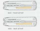 Leatherman Kick Imprint Area