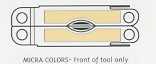 Leatherman Micra Colors Imprint Area