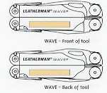 Leatherman New Wave Imprint Area