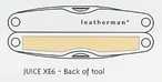 Leatherman Juice XE6 Imprint Area