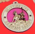 Harness Racing Horse Wood Christmas Ornament