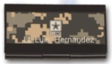 Digital Camo Business Card Case 
