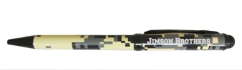 Digital Camo Smart Stylus and Twist Action Ballpoint Pen
