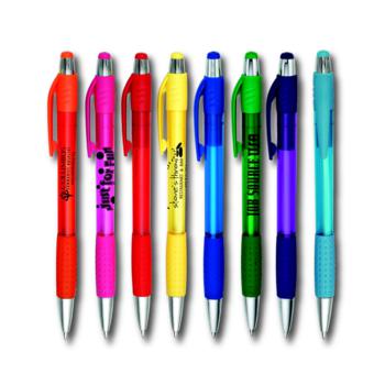 Malibu Translucent Click Pen (Color Imprint)