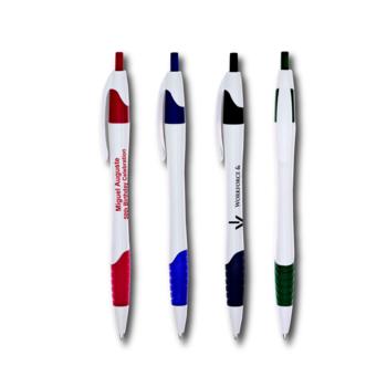 Houston Click Javelin Pen with Grip (Color Imprint)