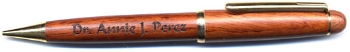 laser engraved wood pen