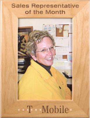 Custom Alder Picture Frame - 8.5x11