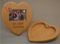 Custom Cut Heart Picture Frame - 10x11"