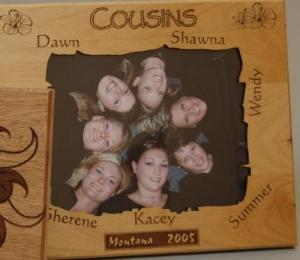 Cousins or Friends Picture Frame