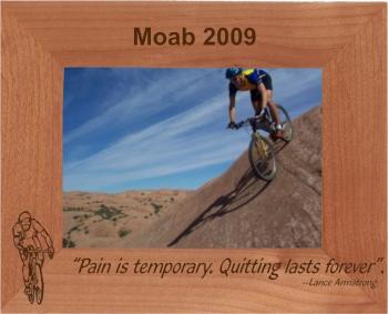 Cyclist Photo Frame
