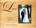 Love Never Fails Photo Frame