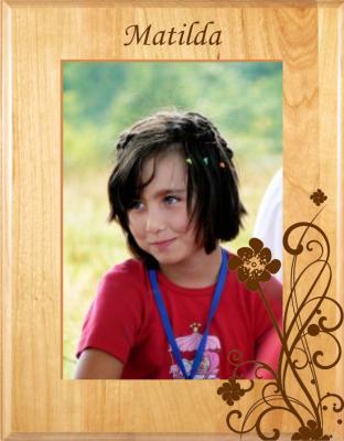 Flower Cutout Photo Frame