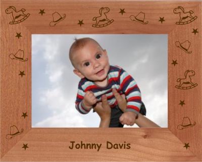 Cowboy Baby Photo Frame