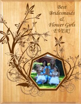Poly Floral Custom Photo Frame