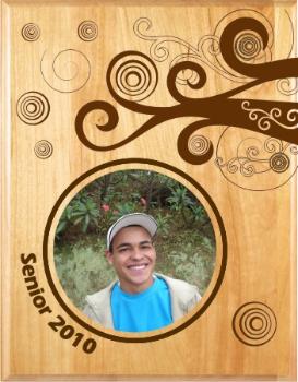 Swirling Branch Photo Frame