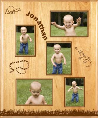 Five Photo Multi-Photo Frame for Boys