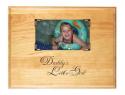 landscape personalized daddys little girl photo frame